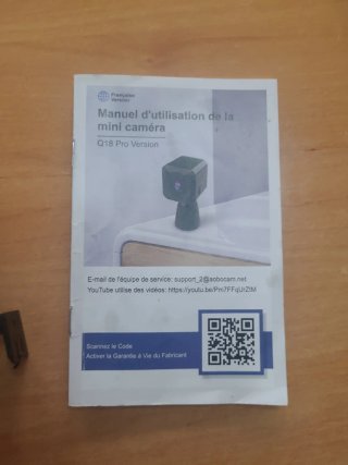 Mini Cámara Vigilancia Wifi Q18 Pro