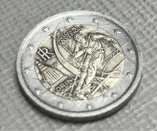 Moneda 2€ Italia Torino 2006