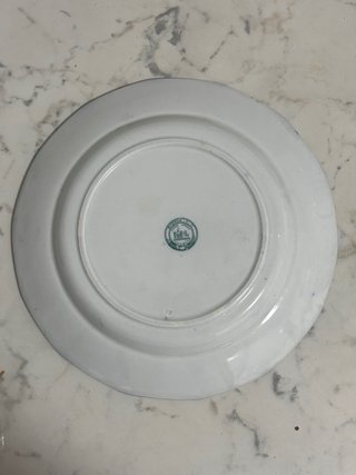 Plato Cerámica Pickman Cartuja Sevilla