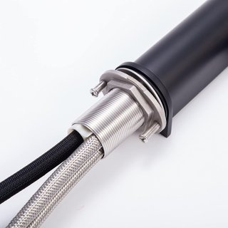 Rubinetto cucina INEX nero estraibile