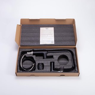 Rubinetto cucina INEX nero estraibile