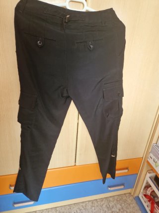 Pantalones Guess Negros Cargo