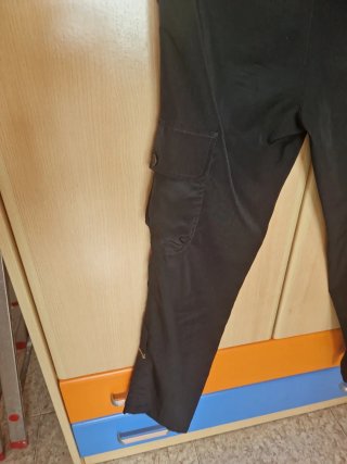 Pantalones Guess Negros Cargo