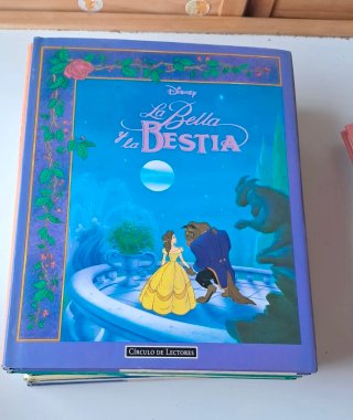 11 libros colección Disney años '90