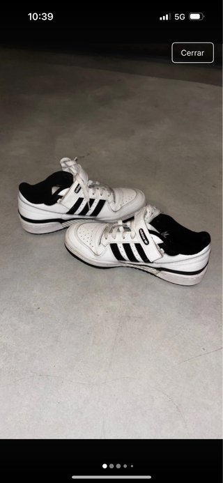 Adidas Forum Low Blancas y Negras