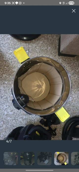 Aspiradora Parkside 20V