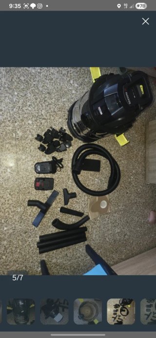 Aspiradora Parkside 20V