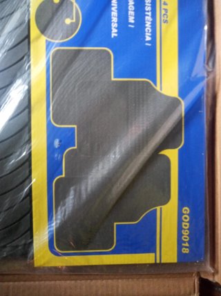 Juego Alfombras Coche Goodyear 4 Piezas