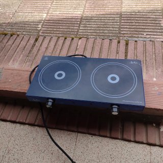 Cocina Eléctrica Jata 2 Placas Vitrocerámica