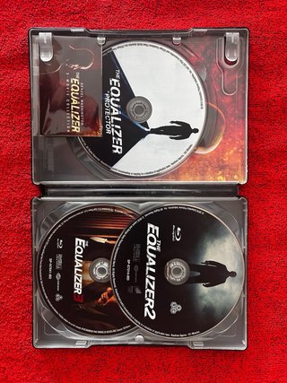 Trilogía The Equalizer Steelbook Blu-ray