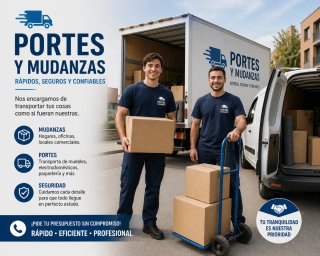 Servicio de portes y mudanzas