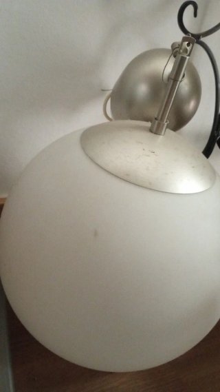 Lámparas Bola Blancas Ikea (Set 3) 2 grang 1 peq