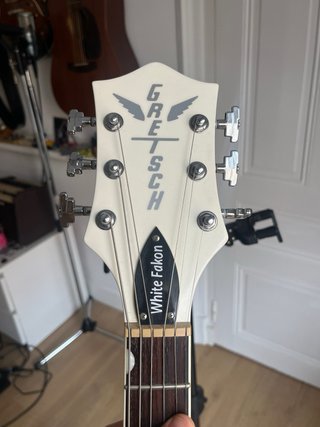 Gretsch Electromatic 5120 Muy mejorada White Fakon
