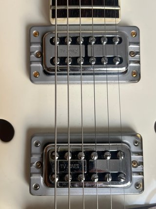 Gretsch Electromatic 5120 Muy mejorada White Fakon
