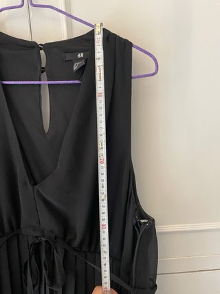 Vestido fiesta H&M negro