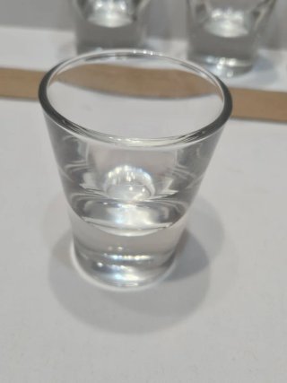 Set 5 Bicchierini Shot Liquore Vetro