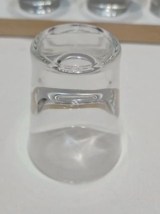 Set 5 Bicchierini Shot Liquore Vetro