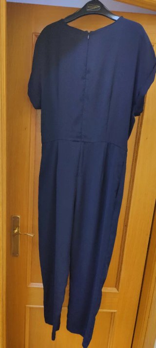 Mono largo Zara azul marino