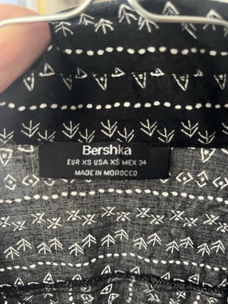 Camisa Bershka estampada
