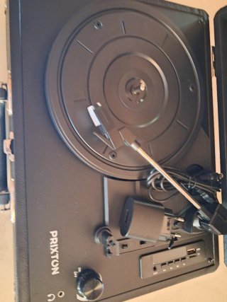 Tocadiscos Prixton VC400BK Vintage Bluetooth USB
