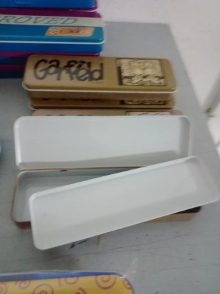 Estuches Lata Años 80 Nuevos