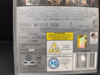 Película PSP UMD La Leyenda del Zorro