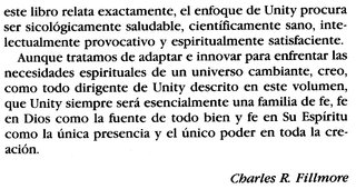 UNITY. INTERPRETACIONES ESPIRITISTAS DE LA BIBLIA