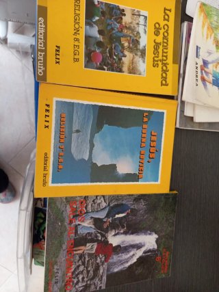Libros religión 6-7-8 egb bruño