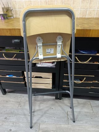2 Taburetes Altos Plegables IKEA