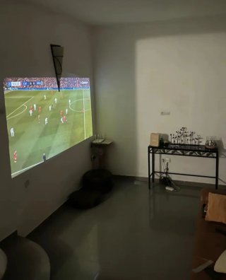 Proyector Inteligente HY300Pro+ Blanco 4K