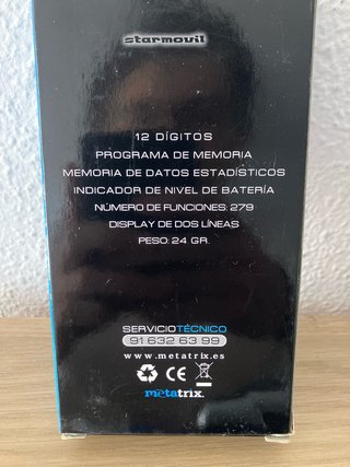 Regalo Calculadora Científica Starmovil
