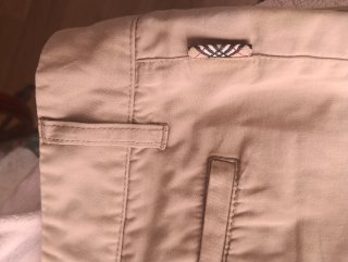 Pantalones cortos Burberry beige hombre