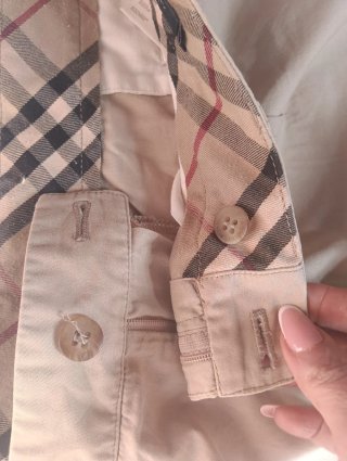 Pantalones cortos Burberry beige hombre