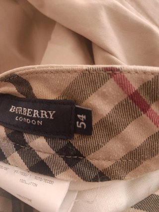 Pantalones cortos Burberry beige hombre