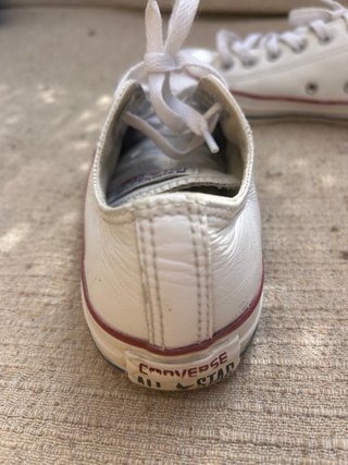 Converse Piel Blancas Talla 38