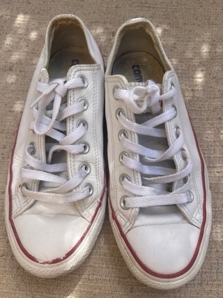 Converse Piel Blancas Talla 38