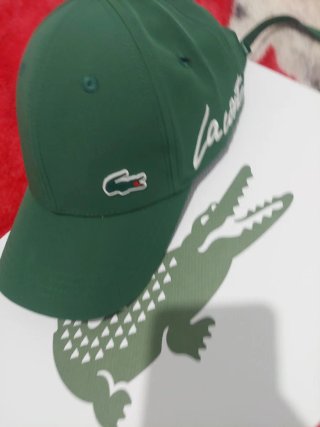 Gorra Lacoste Verde Talla Única