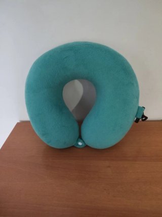 Cojín Cervical de Viaje Azul