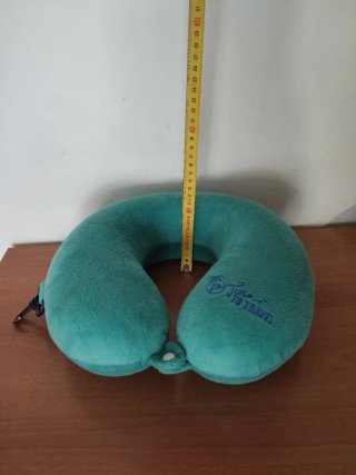Cojín Cervical de Viaje Azul