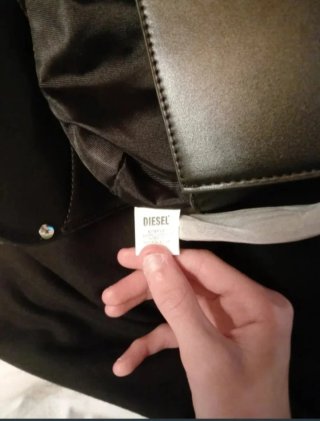 Borsa Diesel nera nuova