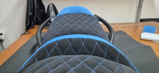 Tapizado de asiento de moto