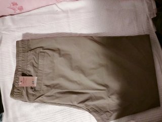 Pantalón cargo hombre jogger verde verano holgado