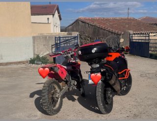 KTM 1290 Super Adventure Negra/Naranja