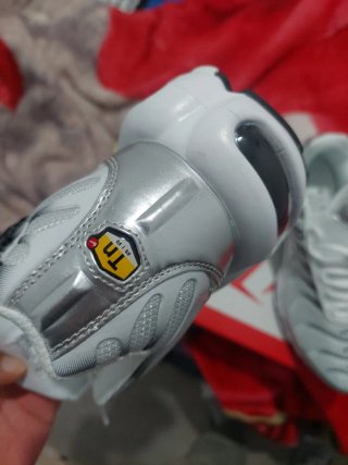 Zapatillas Nike Air Max Plus Blancas/Plata