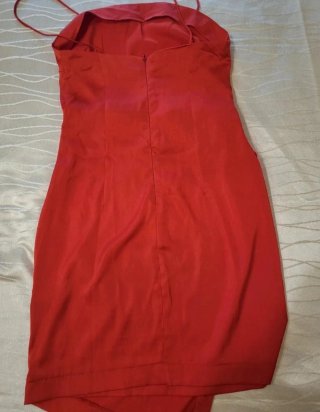 Tubino rosso Shein donna