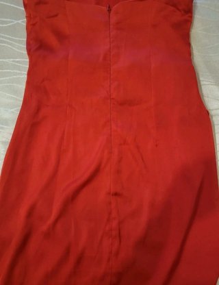 Tubino rosso Shein donna
