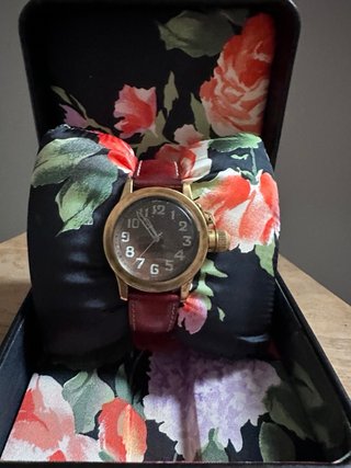 Reloj Mariella Burani 44mm Miyota Marrón/Dorado