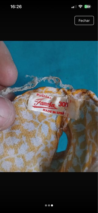 Vestido/Ropita Vintage Barriguitas
