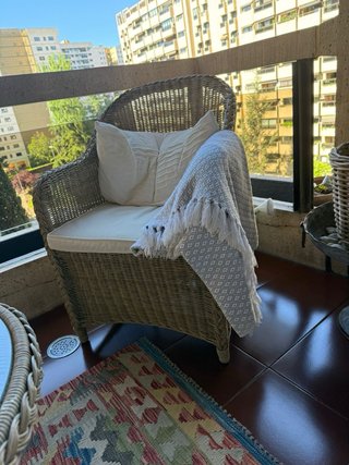 Conjunto Terraza El Corte Inglés Mimbre