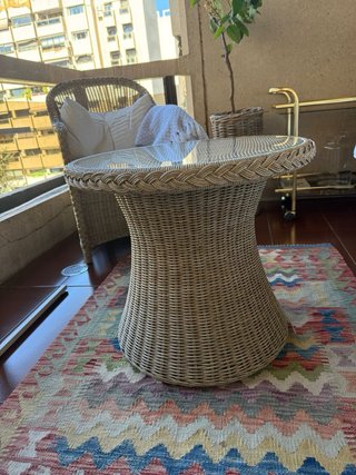 Conjunto Terraza El Corte Inglés Mimbre